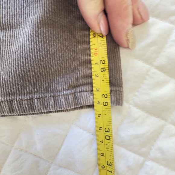 J.Crew Pants-Courdoroy-Bootcut-Women's-Size 0 Short-Tan Khaki-Great Condition - Picture 9 of 9
